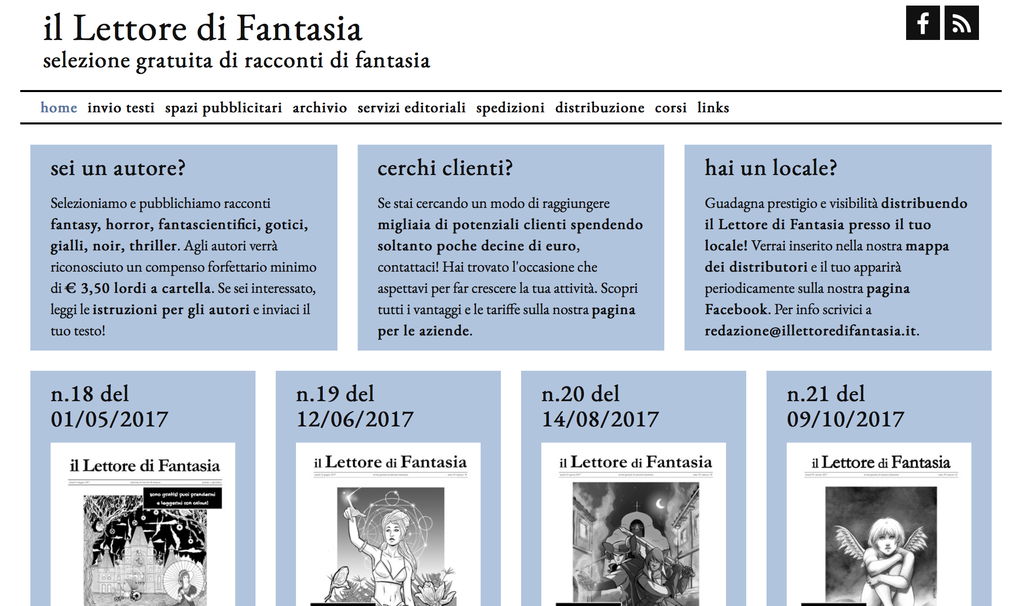 Intervista a Fabio Mosti de ‘Il Lettore di Fantasia’