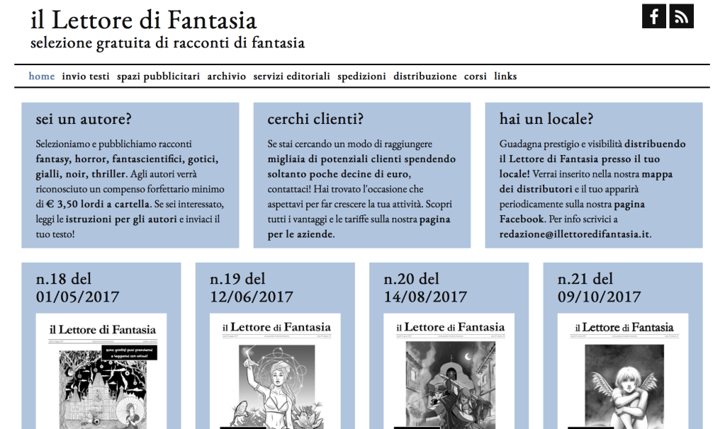 Intervista a Fabio Mosti de ‘Il Lettore di&nbsp;Fantasia’