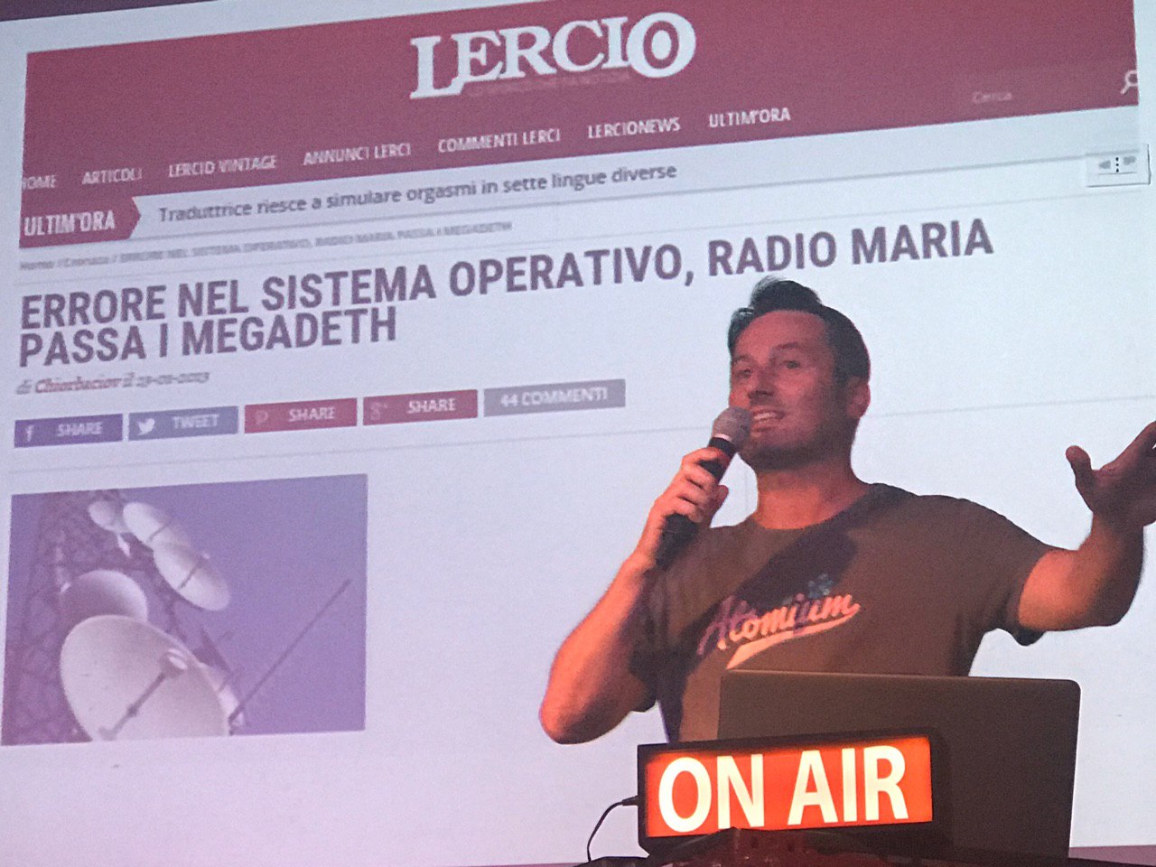 Intervista ad Augusto Rasori, presidente Lercio.it